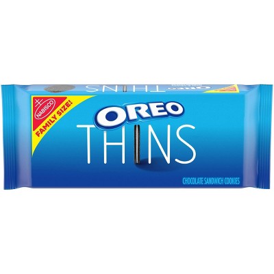 Oreo Thins Chocolate Sandwich Cookies Family Size - 13.1oz