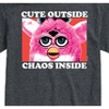 Men's - Furby - Cute Outside Chaos Inside Short Sleeve Graphic T-Shirt - 2 of 4