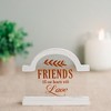 Pavilion Gift Company - Friends - 5" Self-Standing Plaque - Wall Sign Panels - 2 of 4