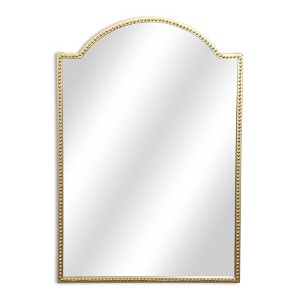 Cheung's Cheungs Nuvelle Arch Top Gold Metal Framed Wall Mirror - 1 of 4