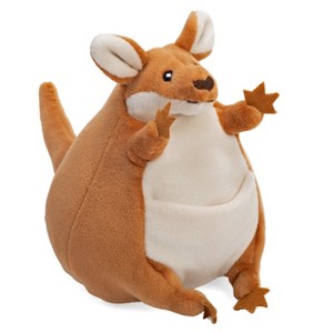 Wild Republic EcoKins Mini River Otter Plush Toy 8 inch, Eco-friendly Gifts for Kids, Plush Toy, Handmade with 7 Recycled Plastic Water Bottles, Brown