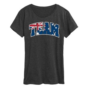 Women's - Instant Message - Team Australia Short Sleeve Graphic T-Shirt - 1 of 4