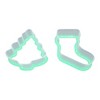 Christmas Cookie Cutters Set, BPA-Free Plastic with Comfort Grip, Dishwasher Safe - 3 of 4