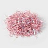 3oz Crinkle Easter Basket Grass Iridescent Pink - Spritz™ - 3 of 3