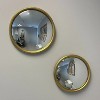 Slickblue Gold Convex Mirror 10-12" Metal Frame Decorative Wall Accent for Living Room or Entryway, Small or Medium - 3 of 4