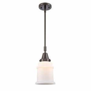 Canton - 1 Light Stem Hung Mini Pendant In Industrial Style-11.13 Inches Tall and 6.5 Inches Wide - 1 of 1