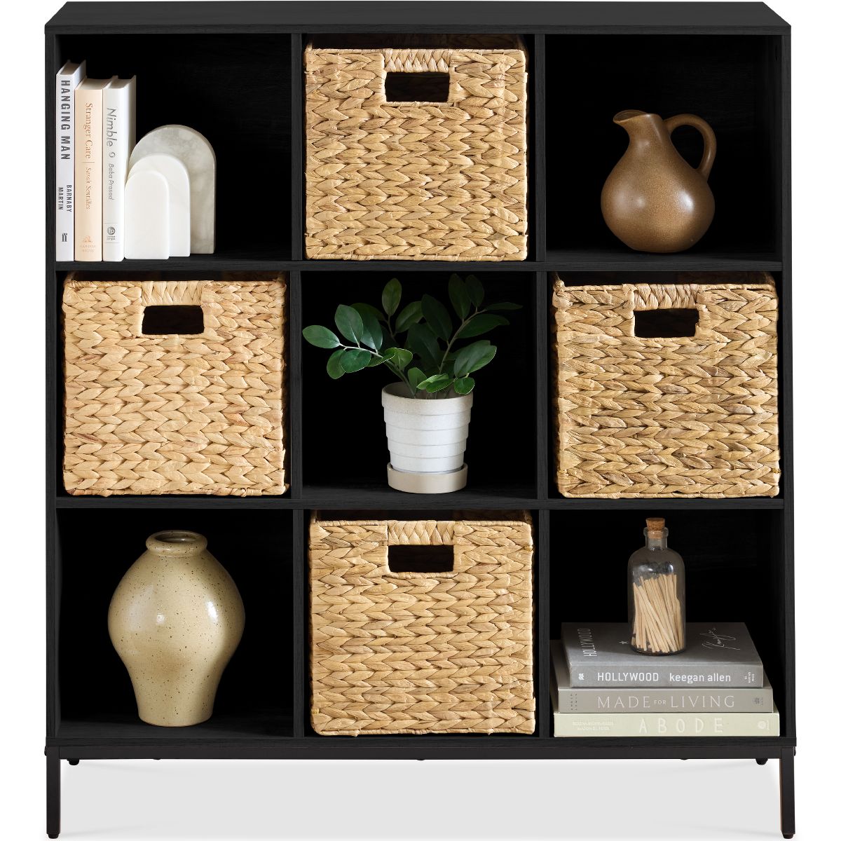 Best Choice Products Cube Bookshelf w/ Removable Back Panels