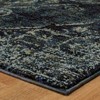 Oriental Weavers Andorra 7135F Blue/ Light Blue Indoor Area Rug - 2'3" x 8' - 2 of 4