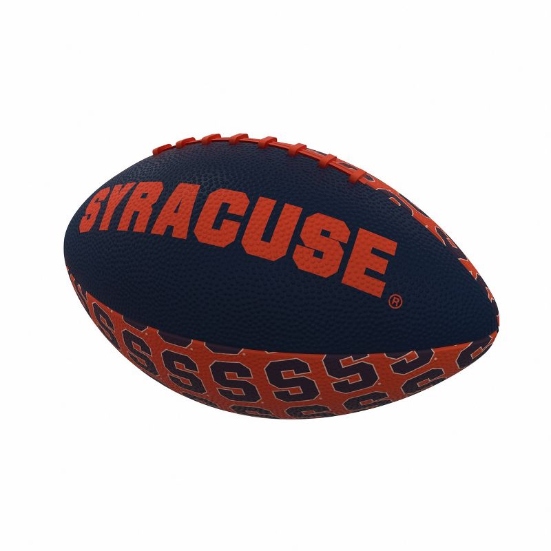 NCAA Syracuse Orange Mini-Size Rubber Football, 1 of 5