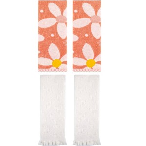 REGALWOVEN 4 Pcs Bathroom Pure Cotton Soft Absorbent Hand Towels 13 x 29 Inch - 1 of 4