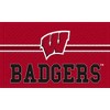 Evergreen NCAA Wisconsin Badgers Embossed Mat Cross Hatch Indoor and Outdoor Doormat - 2 of 4