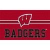 Evergreen NCAA Wisconsin Badgers Embossed Mat Cross Hatch Indoor and Outdoor Doormat - image 2 of 4