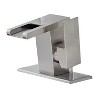 LunaLulink New Waterfall showerhead LED bathroom faucet, single handle bathroom sink sink faucet - 4 of 4