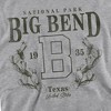 Men's Big Bend National Park Prickly Pear Wreath Crewneck Sweatshirt - 2 of 4