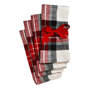 tagltd Lodge Plaid Napkin Set of 4 - 1 of 3