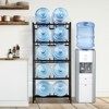 VEVOR 5 Tiers Water Jug Holder, 5 Gallon Water Bottle Holder, Double Row Water Bottle Rack for 10 Bottles, Heavy Duty Water Jug Rack - 2 of 4