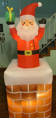 Wondershop good Santa with animated chimney