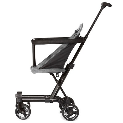 Gray Compact Aluminum Single Rider Stroller
