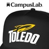 Official University of Toledo Primary Logo Foam Snapback Trucker Hat - for Men and Women Black, Black, One Size - 4 of 4
