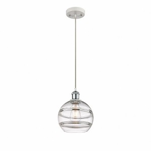 Rochester - 1 Light Cord Hung Mini Pendant In Industrial Style-9.88 Inches Tall and 8 Inches Wide - 1 of 1