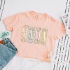Simply Sage Market Mama Pressed Flowers Boxy Crop Top - 3 of 4