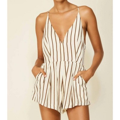 Women's Macario Romper - line and dot