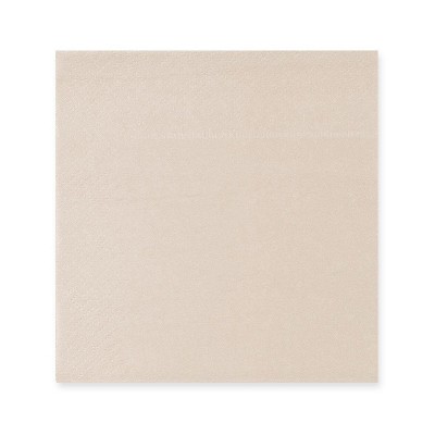 Blue Panda Cocktail Napkins - 200-Pack Disposable Paper Napkins, 2-Ply, Beige, 5 x 5 Inches Folded