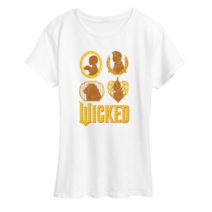 Women's - Wicked - Dorthy And Friends Logo Short Sleeve Graphic T-Shirt - 1 of 4
