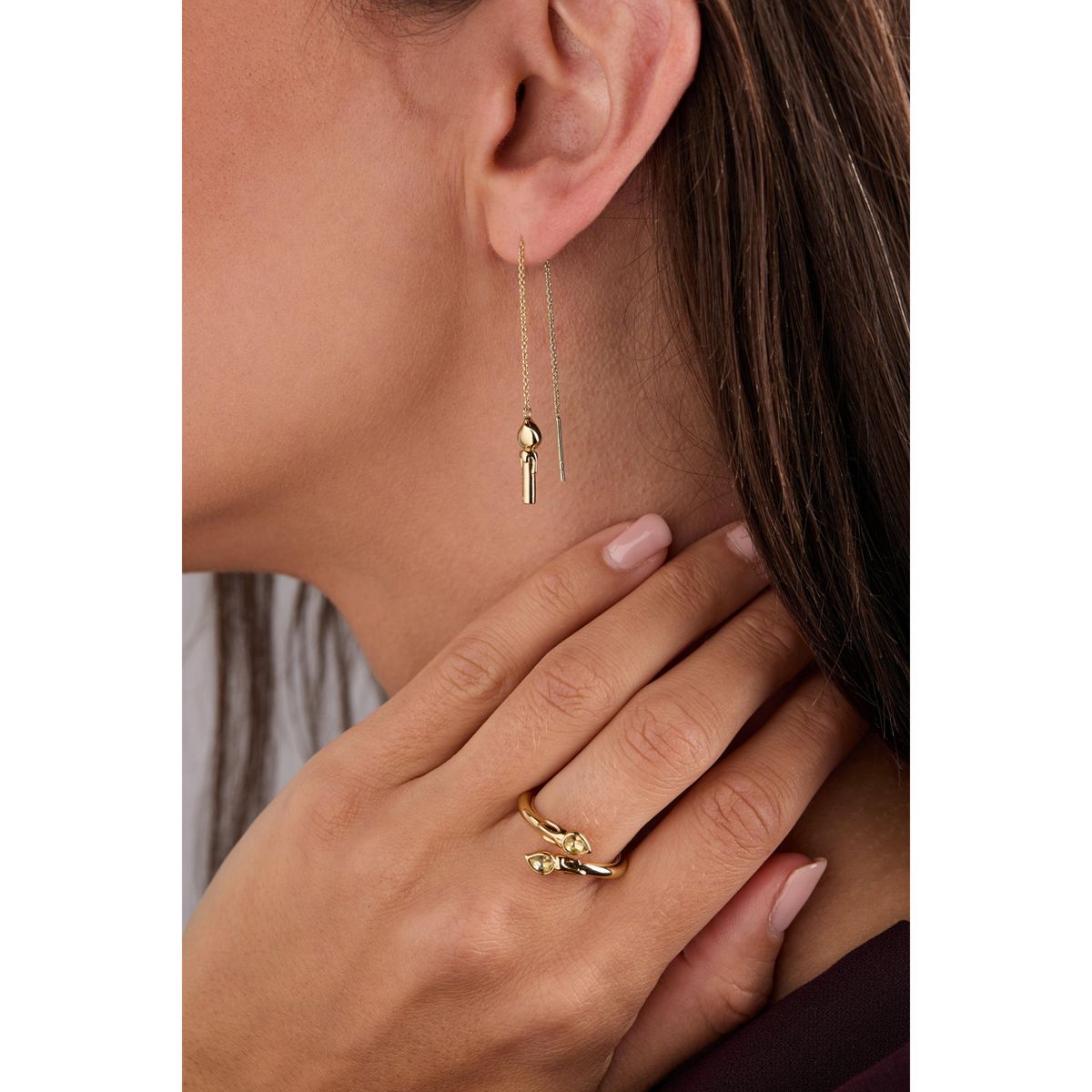 Alex and Ani Harry Potter™ Great Hall Candle Wrap Ring - thumbnail 6