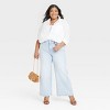 Women's High-Rise Wide Leg Jeans - Ava & Viv™ - 3 of 3