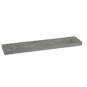 Floating Shelf for Wall Rustic Slate Concrete Finish - 1 of 4