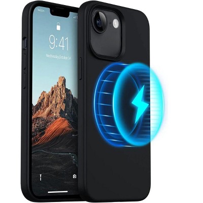Entronix [Magnetic] Case Compatible with iPhone 16E - Soft-Touch Liquid Silicone
