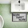 Stupell Industries Sweet Home Mosaic Pattern Printed Plush Bathroom Floor Mat, design by Elizabeth Medley - 3 of 4
