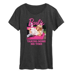 Women's - Barbie - Taking Some Me Time Short Sleeve Graphic T-Shirt - 1 of 4