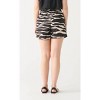 Women's Wo's High Waist Pull On Shorts - BLACK TAPE - 3 of 4