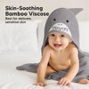 KeaBabies Cuddle Baby Hooded Towel, Organic Baby Bath Towel, Hooded Baby Towels, Baby Beach Towel for Newborn, Kids - 3 of 4