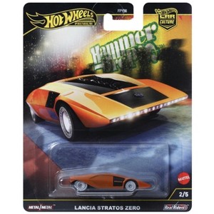 ホットウィール プレミアム ランチア ストラトス ゼロ　チェイス　Chase Hot Wheels Lancia Stratos Zero Hammer Drop Car Culture Premium