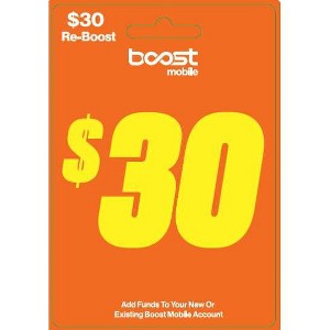 Boost Mobile SPC V1 $30: Direct-To-Device, Non-Reloadable, Domestic Calling - 1 of 1