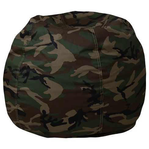 Flash Furniture Small Camouflage Refillable Bean Bag Chair For Kids And  Teens : Target