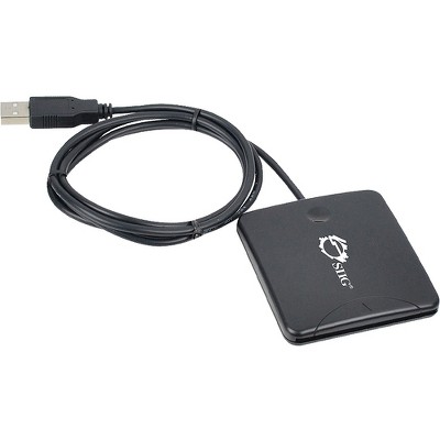 SIIG USB 2.0 Smart Card Reader - CableUSB 2.0 Black
