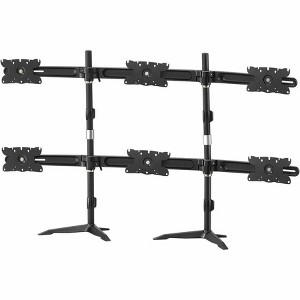 Amer AMR6S32 6-Panel Monitor Stand - 26" to 32" Monitors - 1 of 2