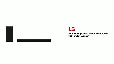 Lg Spd7y 3.1.2 Channel High Res 380w Audio Soundbar With Dolby Atmos And  Bluetooth : Target | Soundbars