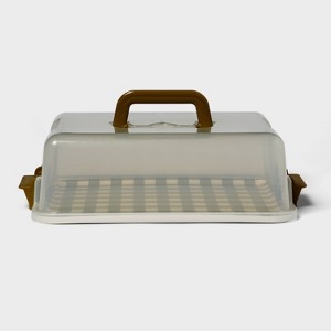 Serve Tray with Lid Green - Room Essentials™ - 1 of 4