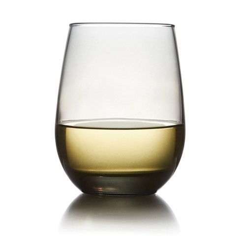 Libbey Stemless Glasses, Grey, 15.25 ounce, Set of 12 - image 1 of 3