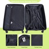 4 Pieces Luggage Set Lightweight Suitcase With 360° Spinner Wheels, TSA Lock, Adjustable Pull Rod, Men Women Luggage Sets - 2 of 4