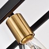 Chloe Lighting Ironclad Industrial 5 Light Textured Black Island Pendant Ceiling Fixture 35" Wide - 2 of 4
