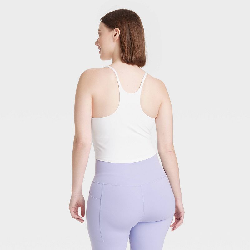 Women's Everyday Soft Cami Cropped Tank Top - All In Motion™, 4 of 6