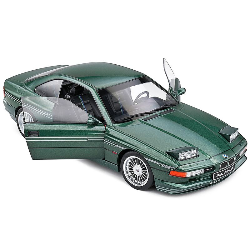 1990 BMW E31 Alpina B12 5.0L Alpina Green Metallic 1/18 Diecast Model Car by Solido, 2 of 6