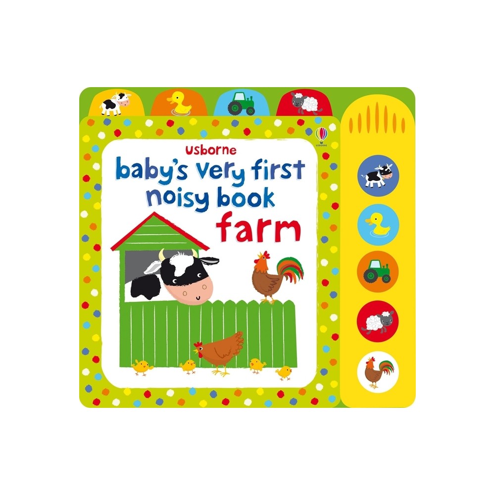 Babys Very First Noisy Book Farm - (Babys Very First Books) by Fiona Watt (Board Book)