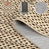 Large Modern Printed Accent Carpet with Non-Slip Backing, Non-Shedding Contemporary Woven-Style Indoor Floor Carpet - 3 of 4